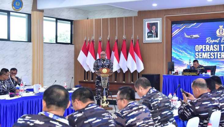 Asops Kasal Pimpin Evaluasi Operasi TNI AL, Perkuat Kesiapsiagaan dan Efektivitas Pelaksanaan Tugas