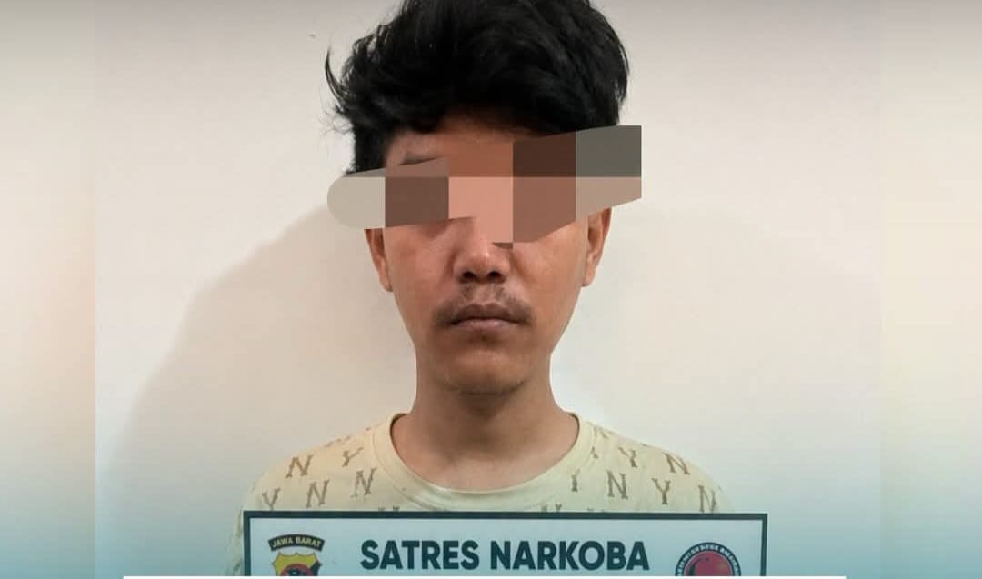Polres Garut Amankan Pengedar Sabu Beserta Puluhan Paket Sabu Siap Edar
