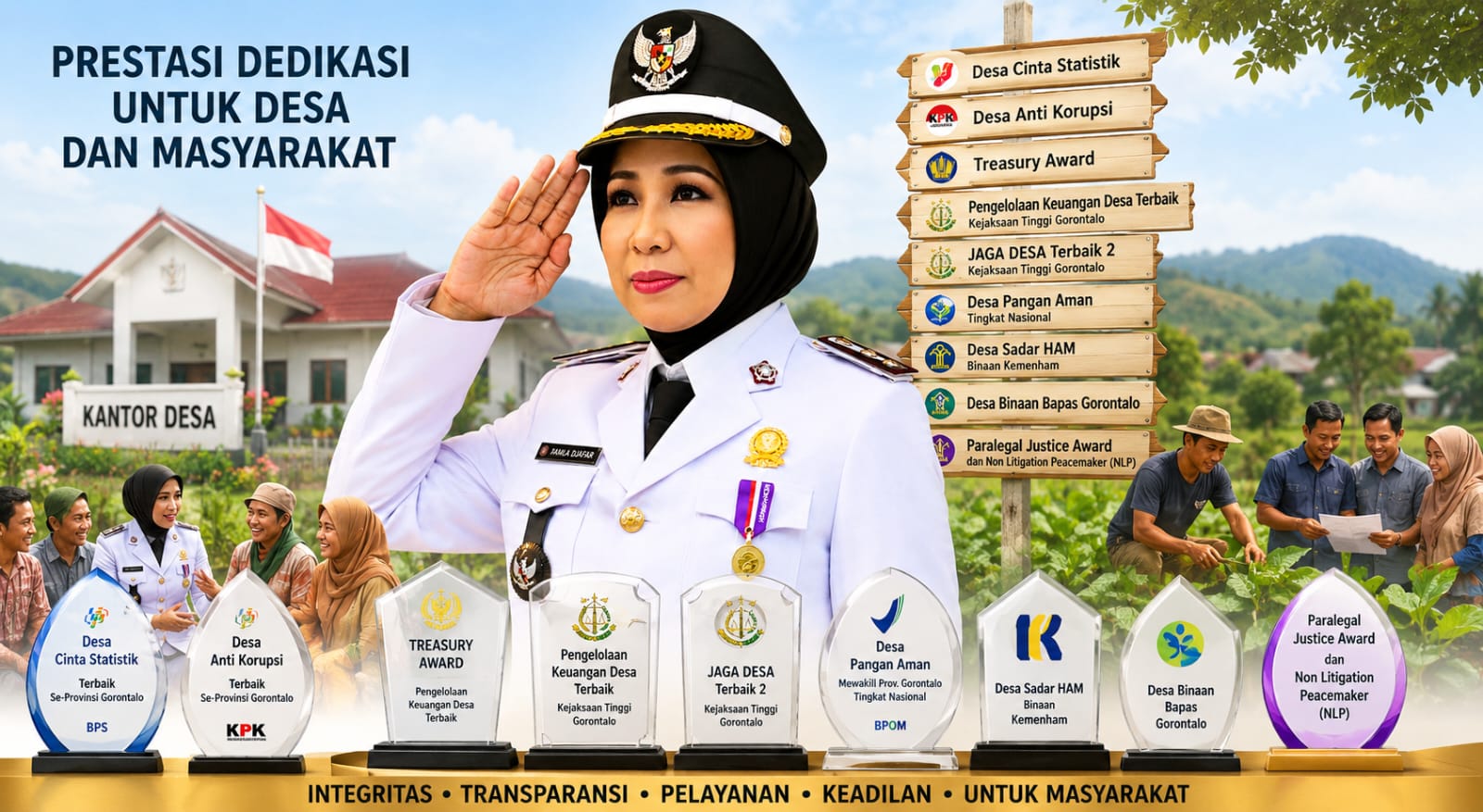 Menjaga Integritas, Merawat Prestasi, Menguji Keadilan Kepemimpinan Desa