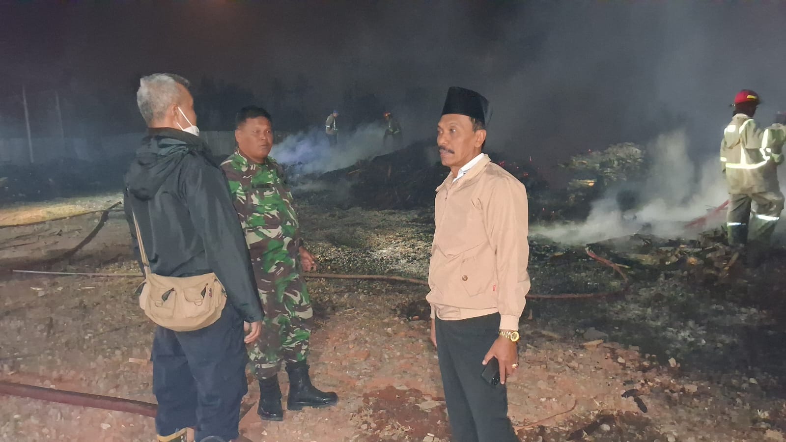 Gudang Kayu di Kepanjen Terbakar, Kerugian Ditaksir Puluhan Juta